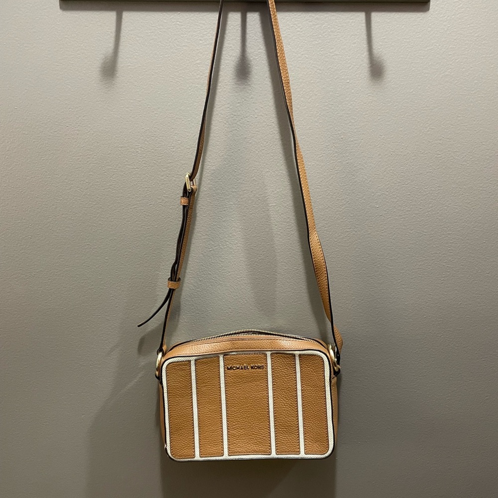Michael Kors Tan Crossbody Bag